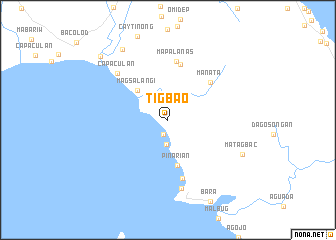 map of Tigbao