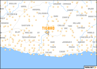 map of Tigbao