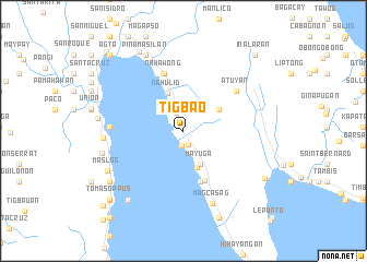 map of Tigbao