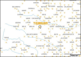 map of Tigbauan