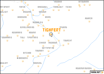 map of Tighfert