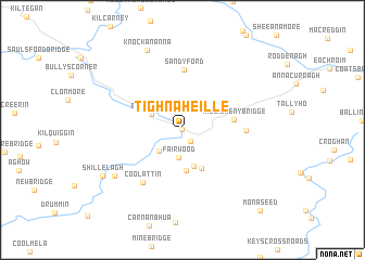 map of Tigh na hÉille