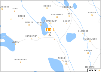 map of Tigil