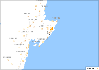 map of Tigi