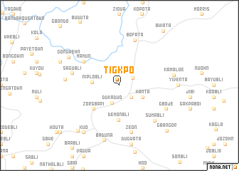 map of Tigkpo