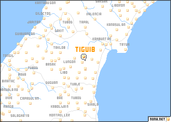 map of Tiguib