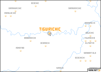 map of Tigüirichic