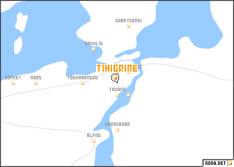 map of Tihigrine