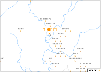 map of Tihiniti