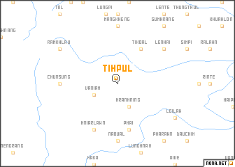 map of Tihpul