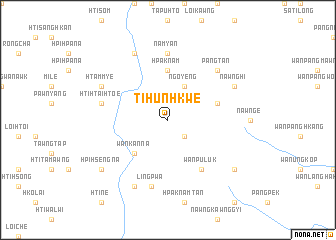 map of Ti-hunhkwe