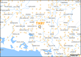 map of Tikay