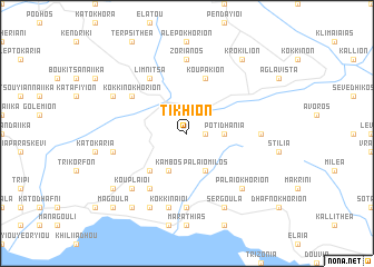 map of Tíkhion