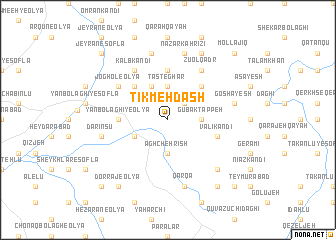 map of Tīkmeh Dāsh