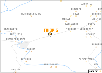 map of Tikopis\