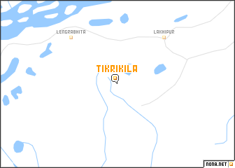 map of Tikrikila