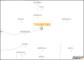 map of Tikubemba