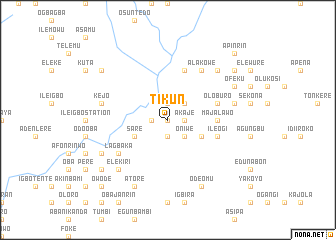 map of Tikun