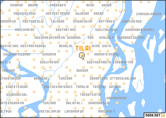 map of Tilai