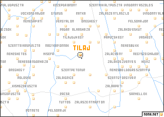 map of Tilaj