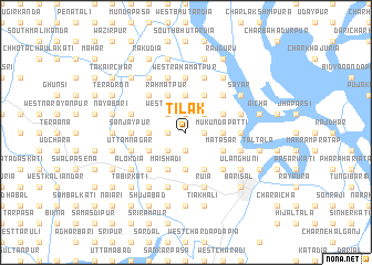 map of Tilak