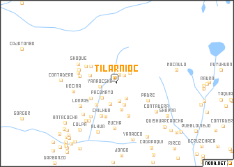 map of Tilarnioc