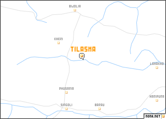 map of Tilāsma