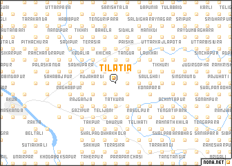 map of Tilatia