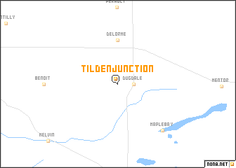 map of Tilden Junction