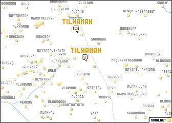 map of Ţilḩāmah