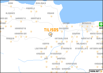 map of Tílisos