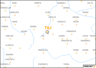 map of Tili