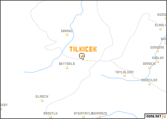 map of Tilkicek
