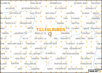 map of Tilleul au Bois