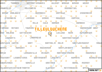 map of Tilleul du Chêne