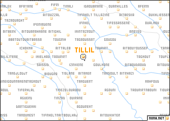 map of Tillil