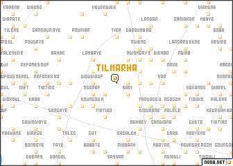 map of Tilmarha
