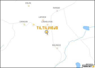 map of Tiltil Viejo