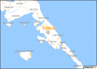 map of Timala