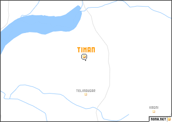 map of Timan