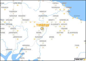 map of Timaru 1
