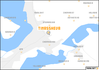 map of Timasshëva