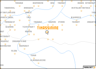 map of Timassinine
