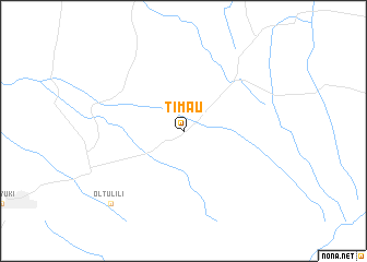 map of Timau