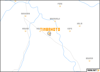map of Timbahoto
