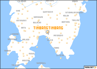 map of Timbang-Timbang