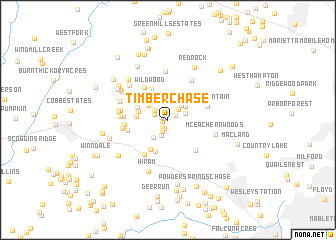 map of Timberchase
