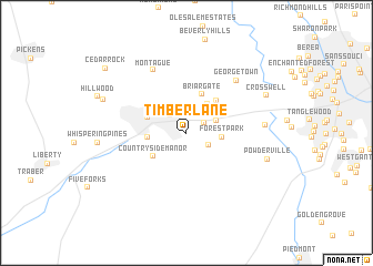 map of Timberlane