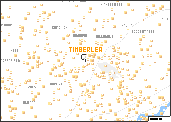 map of Timberlea