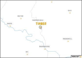 map of Timber